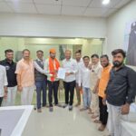 पारनेर नगरपंचायत साठी भाजपची मोर्चेबांधणी; कल्याण थोरात यांची मंडल चिटणीस पदी निवड