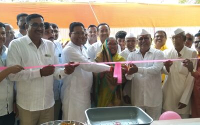 पारनेरमध्ये ‘आशीर्वाद सुपर मार्केट’चा थाटात शुभारंभ!