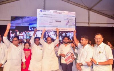 पूरग्रस्तांसाठी पारनेर ग्रामीण पतसंस्थेची मुख्यमंत्री सहाय्यता निधीस एक लाखाची मदत