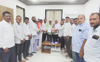 शेतकऱ्यांच्या न्याय हक्कासाठी लढणाऱ्या भूमिपुत्र शेतकरी संघटनेच्या नवनिर्वाचित पदाधिकाऱ्यांची निवड