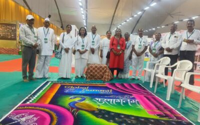 “वैश्विक शिखर समिट २०२५” मध्ये पारनेर येथील सेवाधारींचा सहभाग